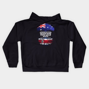 Australian Grown With Costa Rican Roots - Gift for Costa Rican With Roots From Costa Rica Kids Hoodie